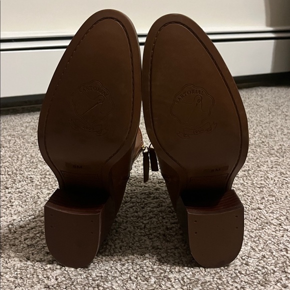 Franco Sarto Leather Ankle Boots - Picture 5 of 6